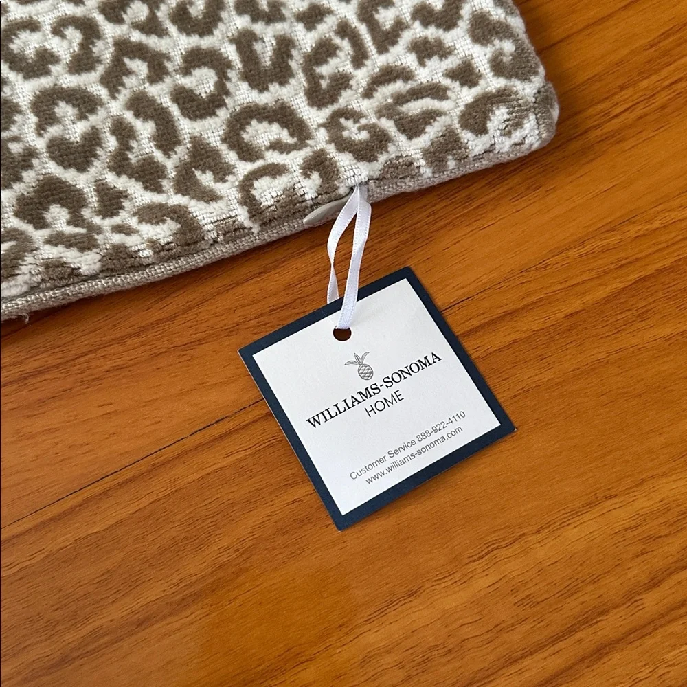 William Sonoma Ikat Velvet Lumbar pillow Cover